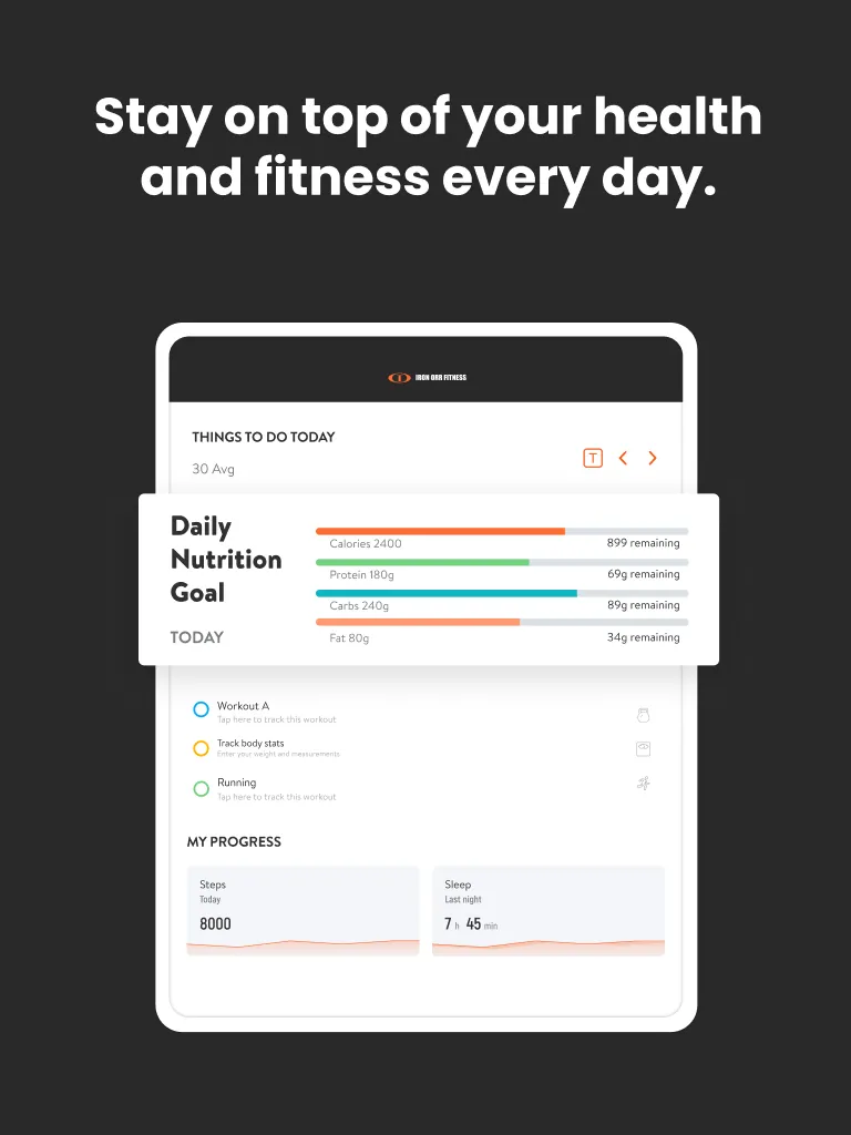 Iron Orr Fitness | Indus Appstore | Screenshot