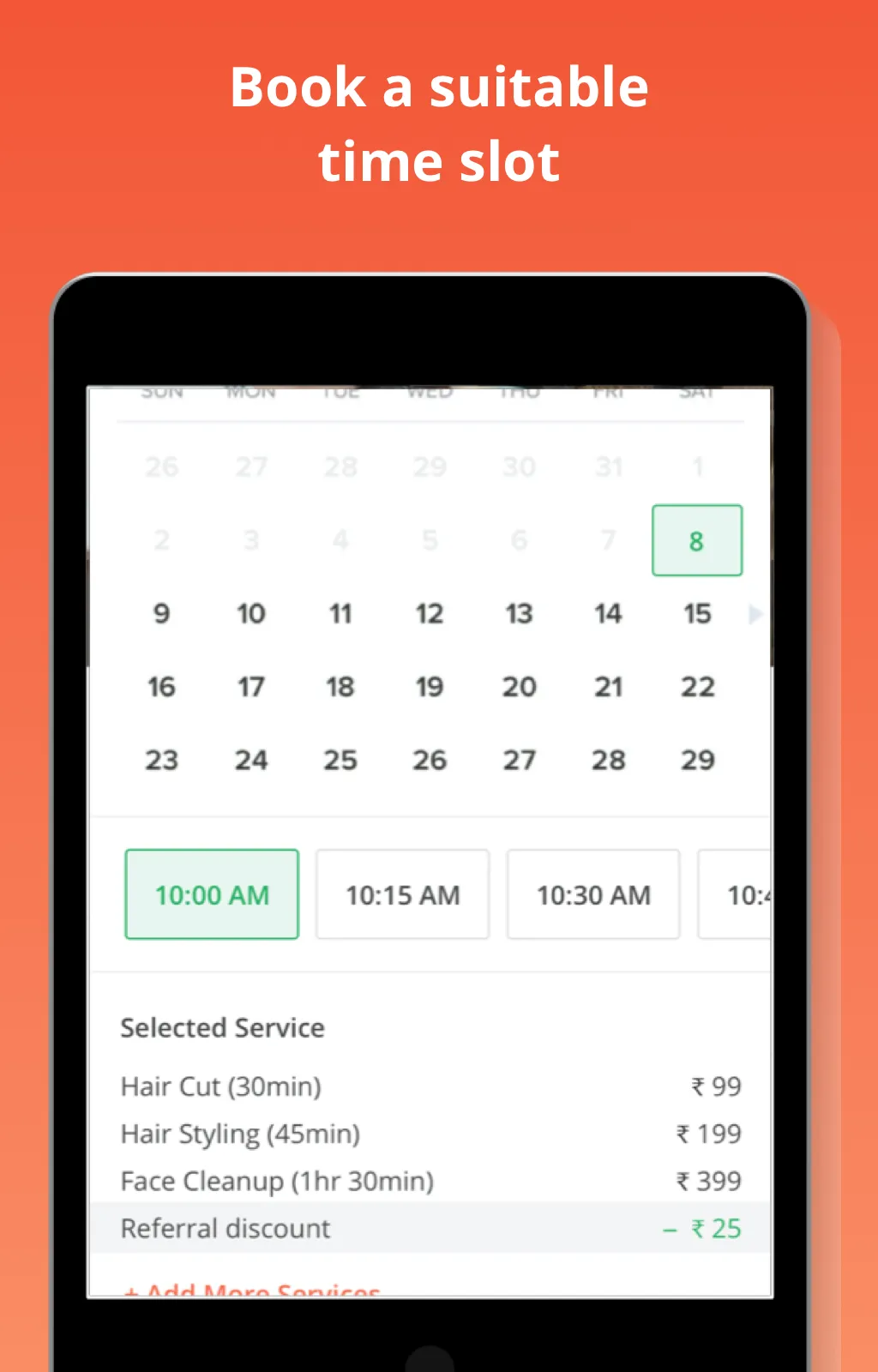 Nearz : Book your nearby salon | Indus Appstore | Screenshot