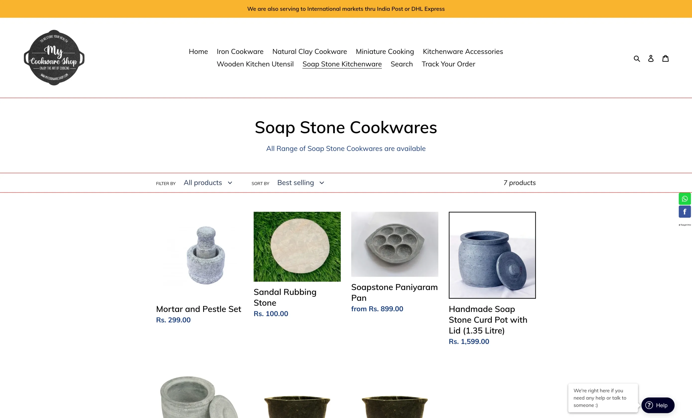 My Cookware Shop | Indus Appstore | Screenshot