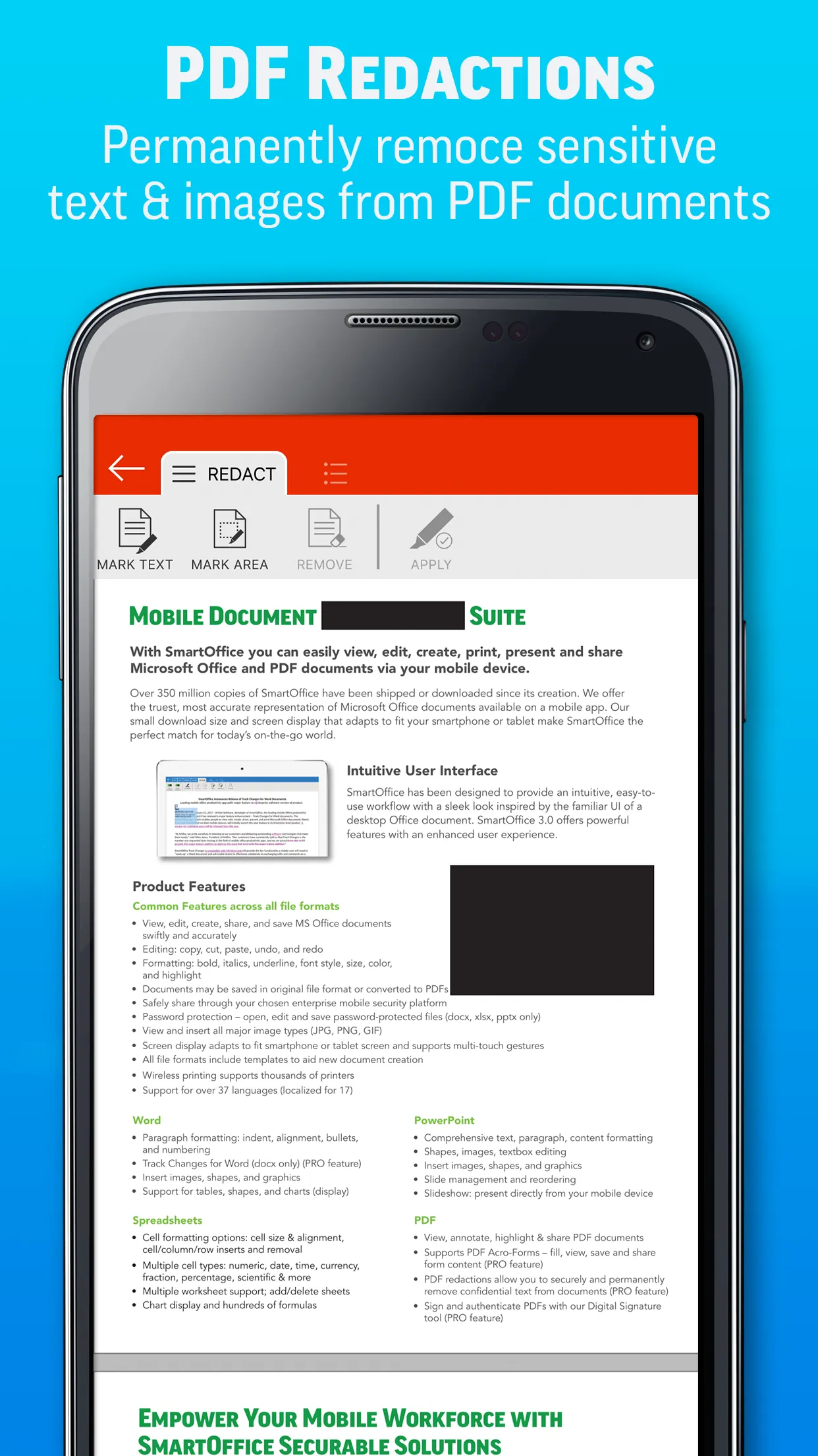 Smart Office for BlackBerry | Indus Appstore | Screenshot