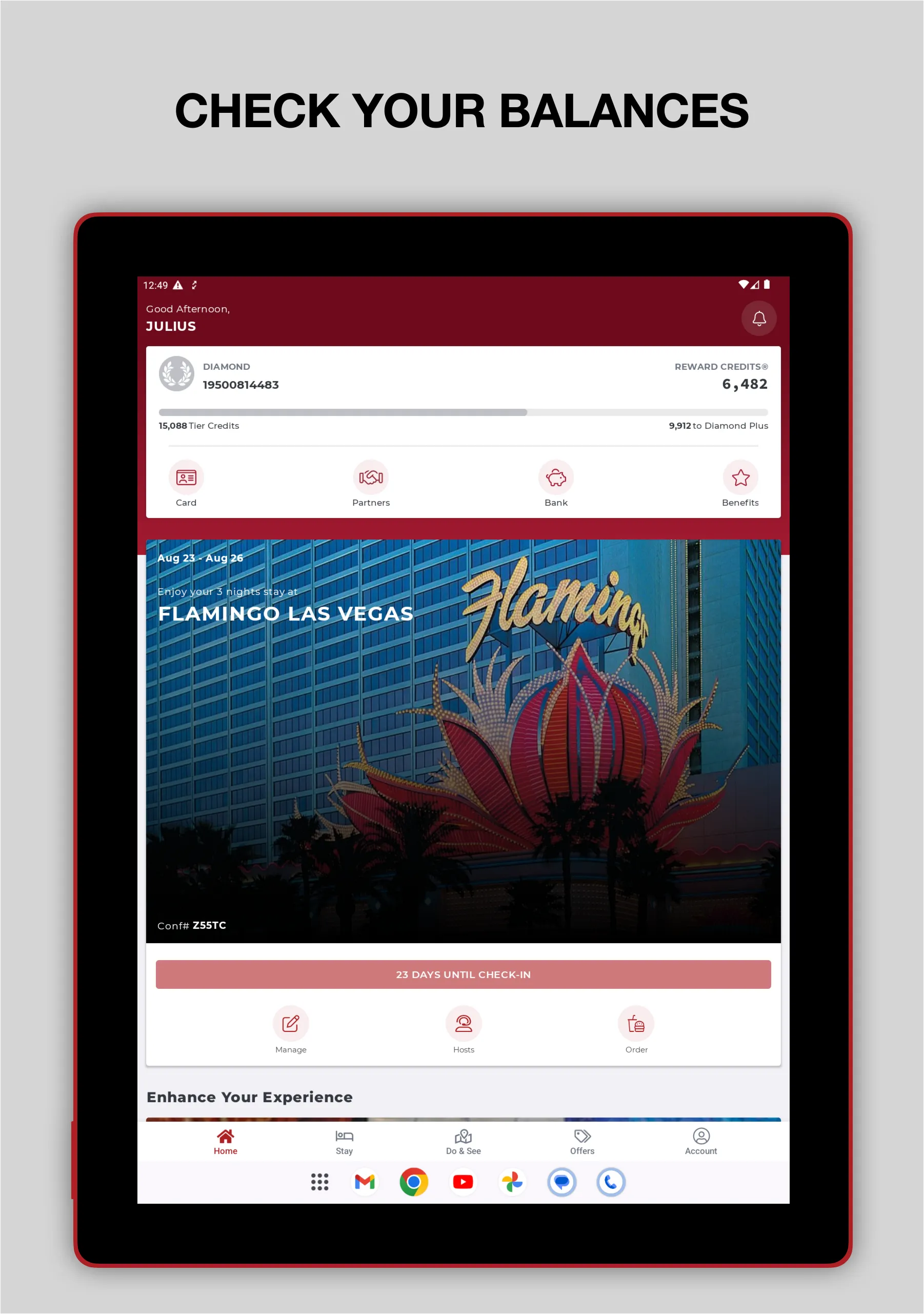 Caesars Rewards Resort Offers | Indus Appstore | Screenshot