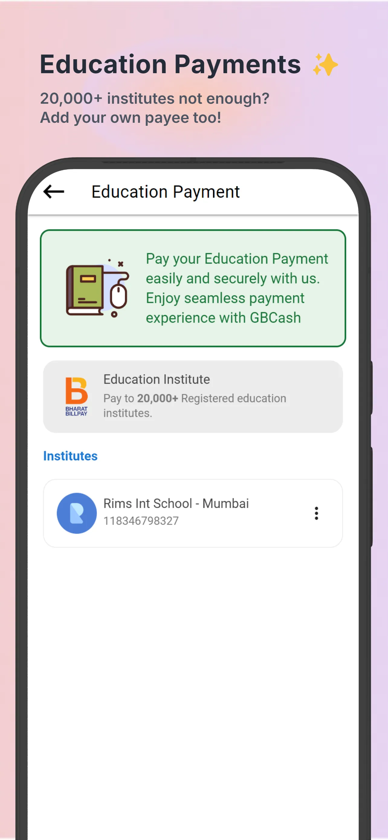 GBCash - Pay via Credit card | Indus Appstore | Screenshot