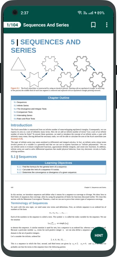 Calculus: Textbook | Indus Appstore | Screenshot