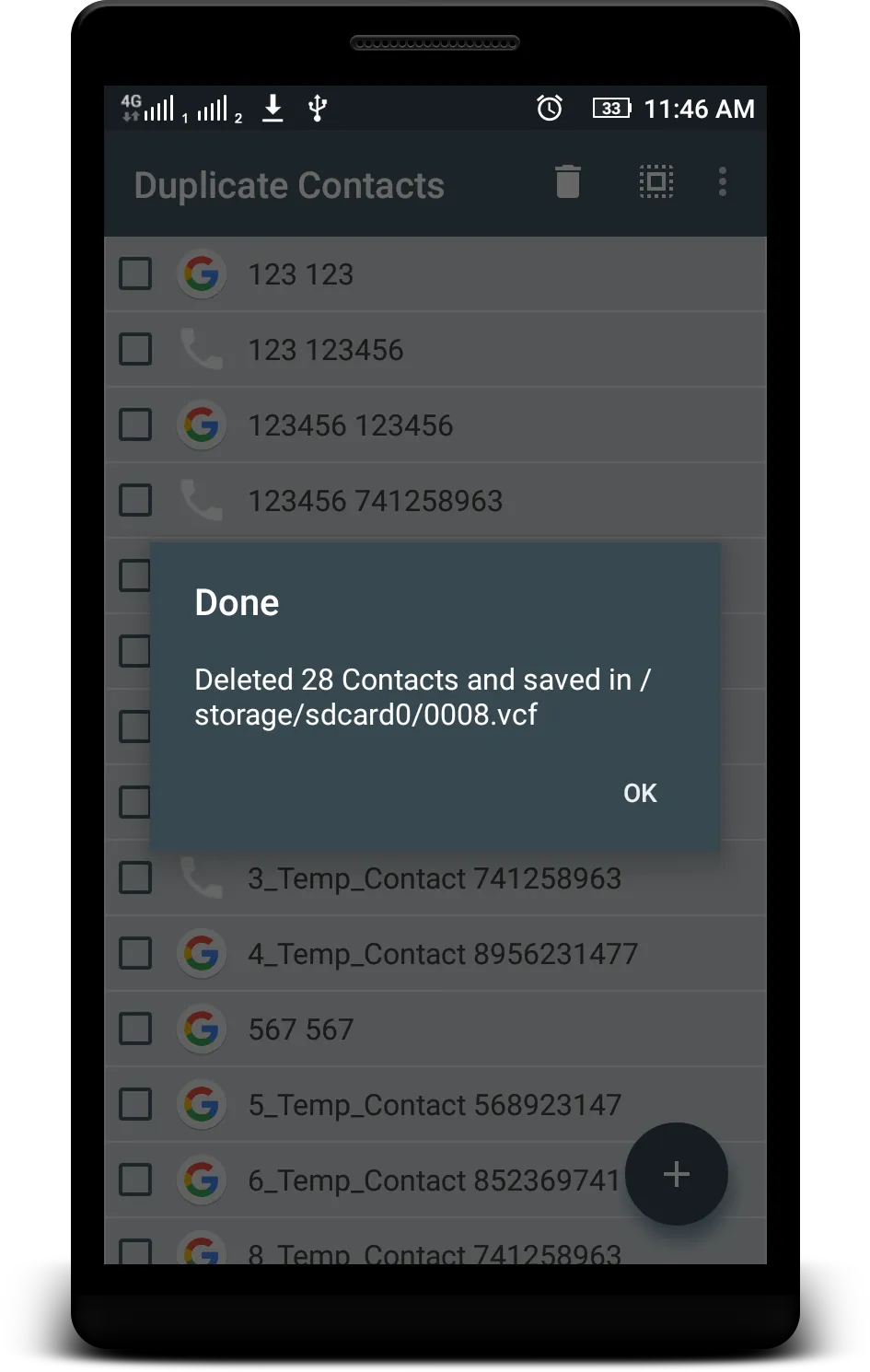 Duplicate Contacts Remover | Indus Appstore | Screenshot