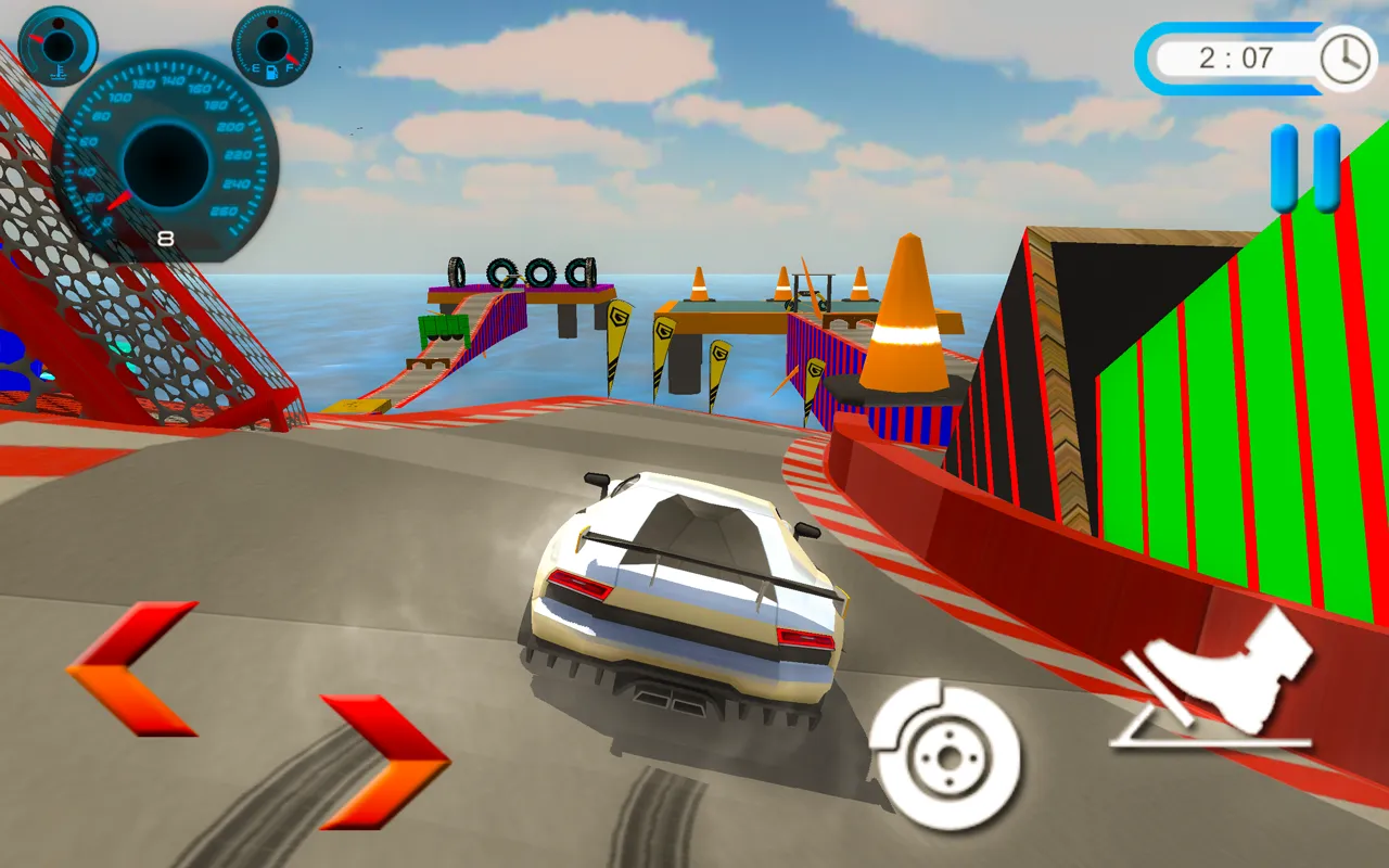 Vertical Ramp Extreme Car Jump | Indus Appstore | Screenshot