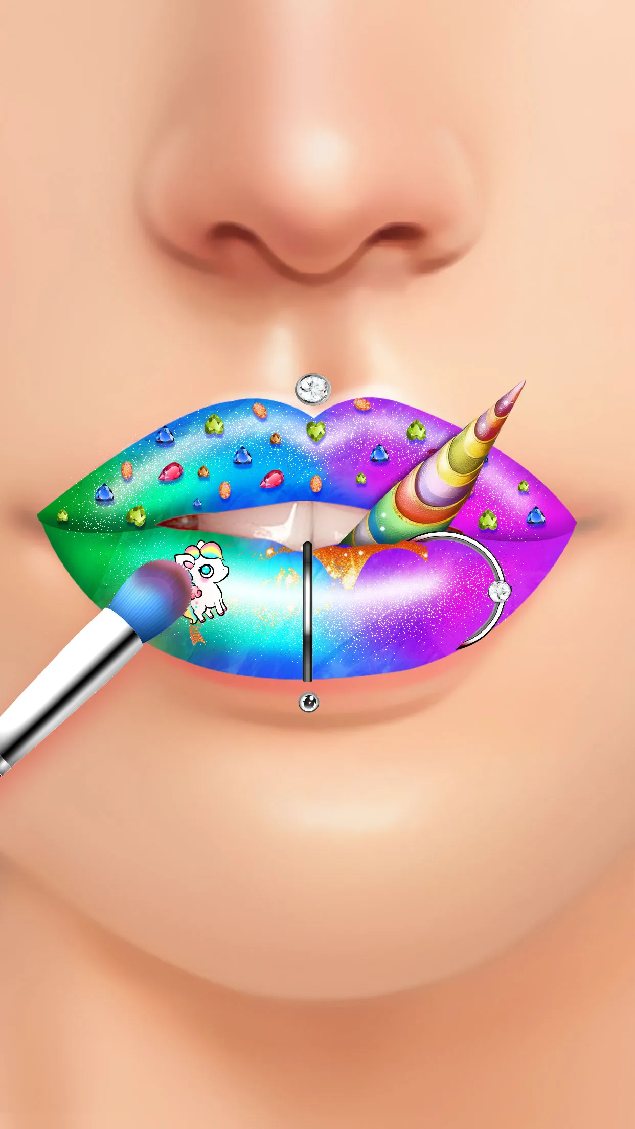 Lip Art Salon: DIY Makeup Game | Indus Appstore | Screenshot