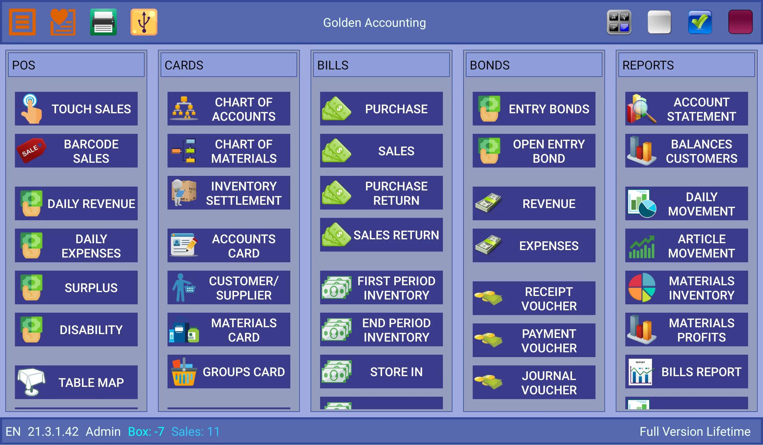 Golden Accounting & POS | Indus Appstore | Screenshot