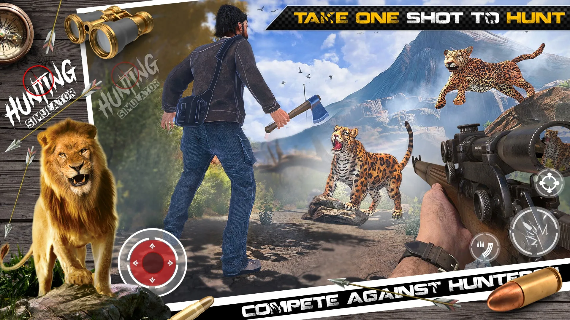 Dinosaur Hunting Gun Games | Indus Appstore | Screenshot