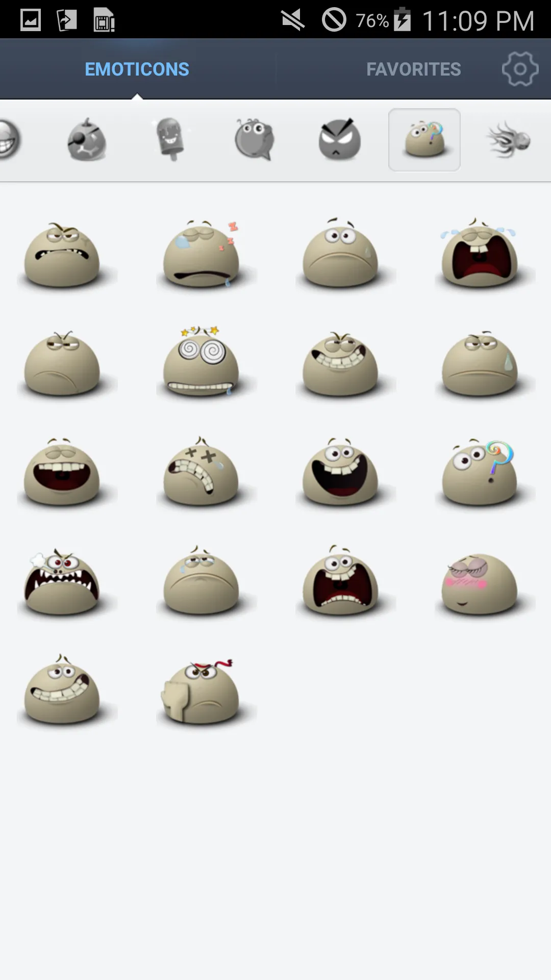 IFace Emoticons Stickers | Indus Appstore | Screenshot