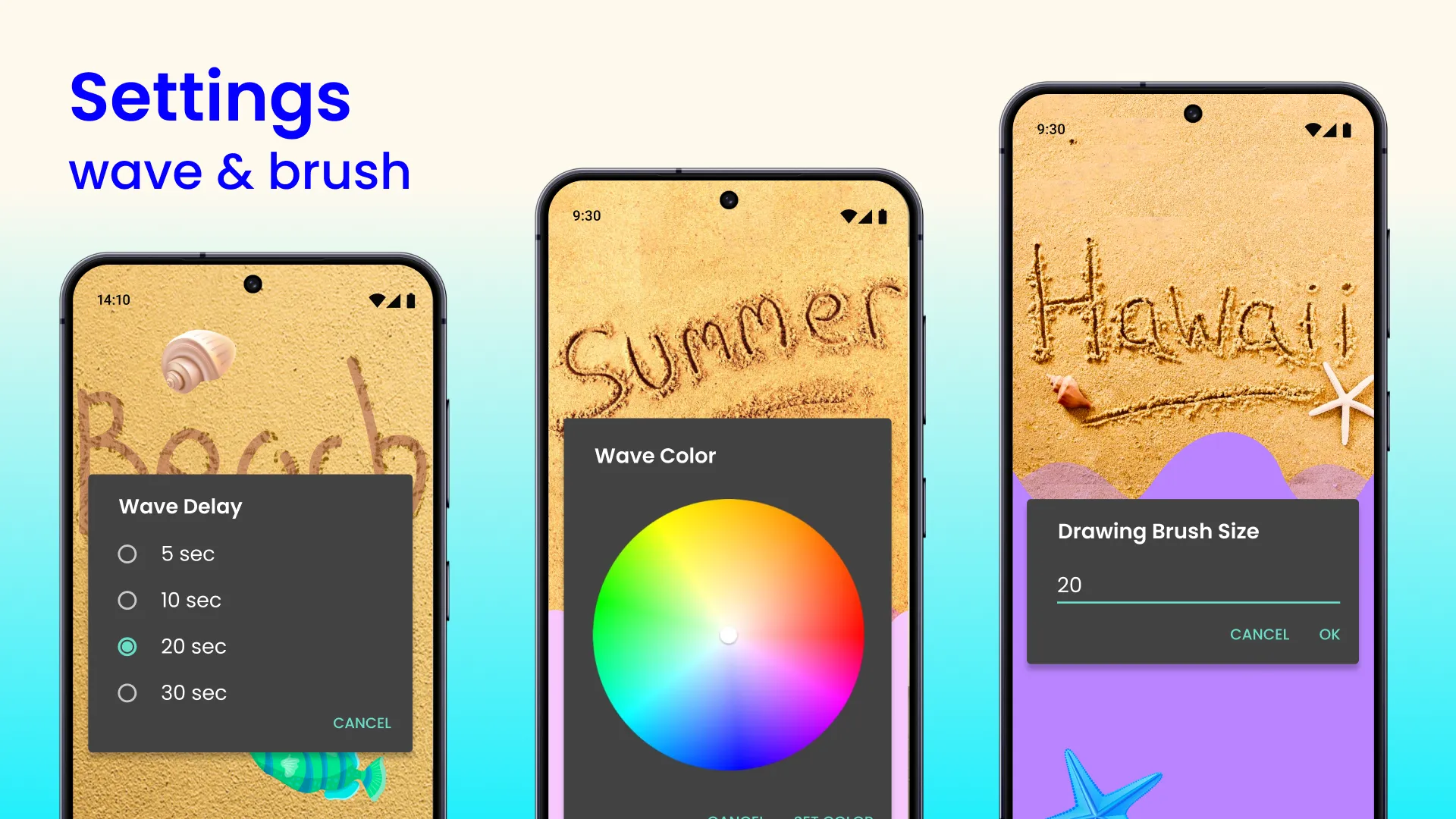 Draw on Sand Live Wallpaper | Indus Appstore | Screenshot