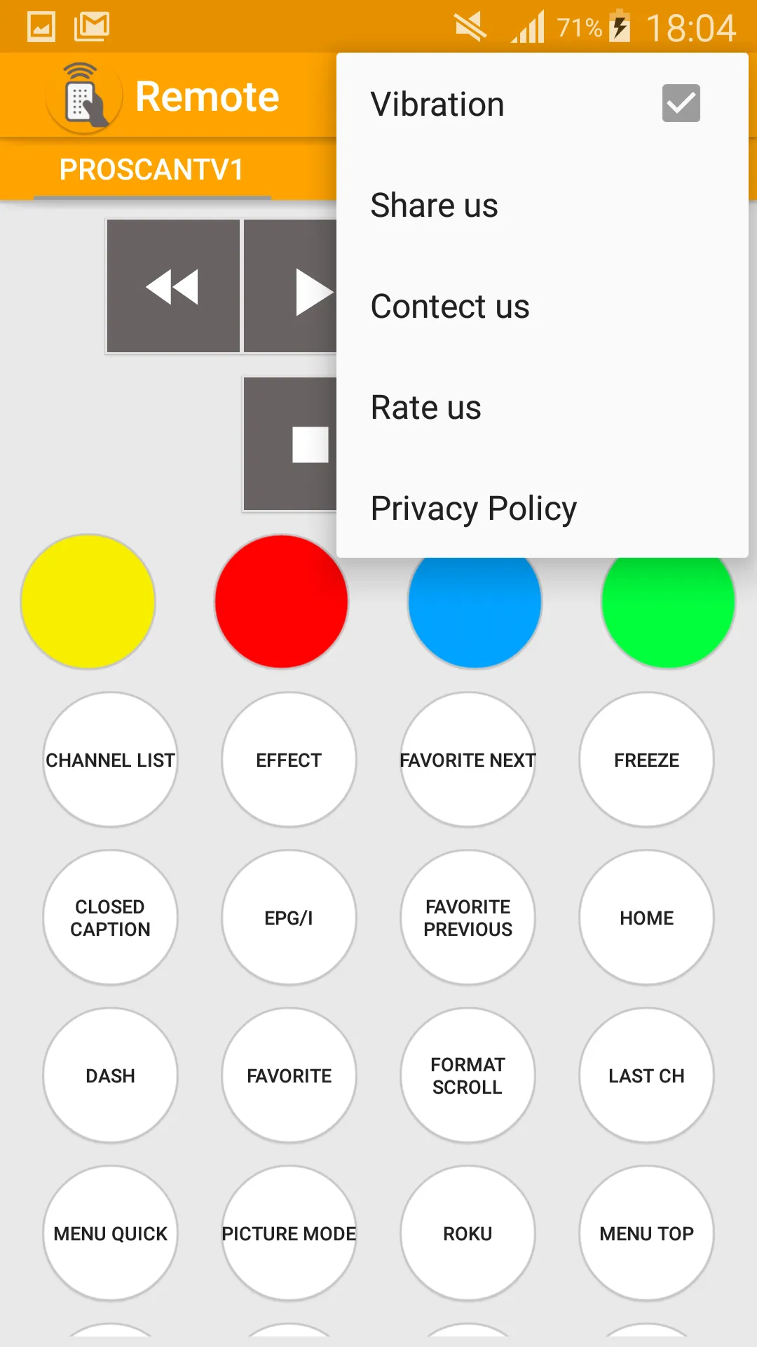 fastway setup box remote | Indus Appstore | Screenshot