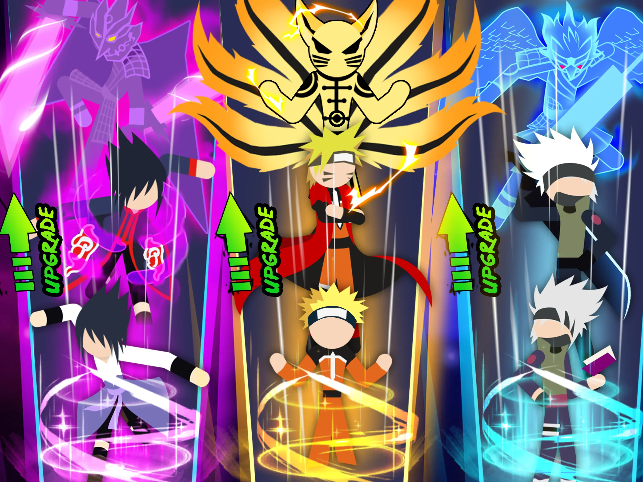 Stick Ninja - 3v3 Battle | Indus Appstore | Screenshot