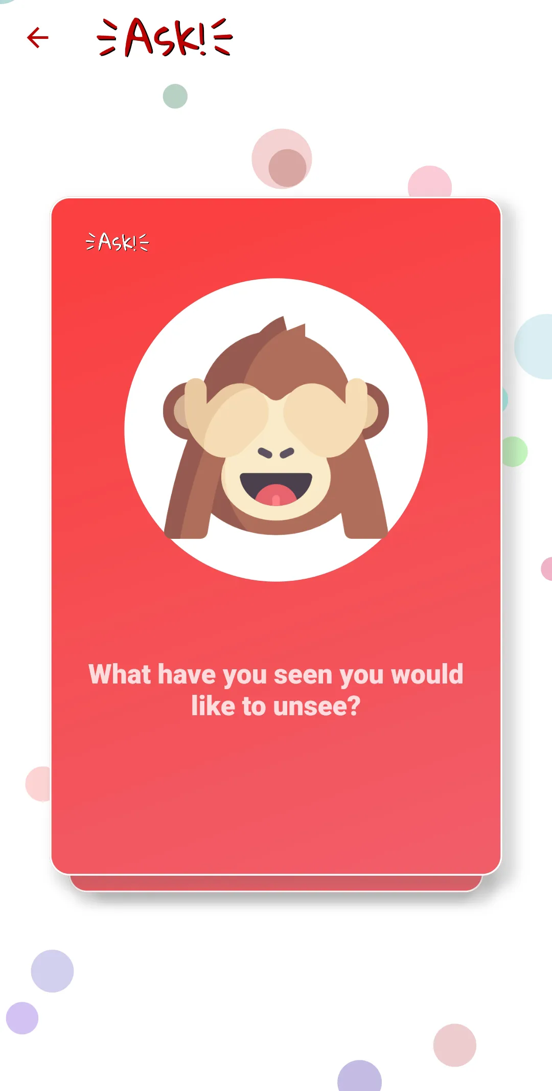 Ask! Party card and quiz game | Indus Appstore | Screenshot