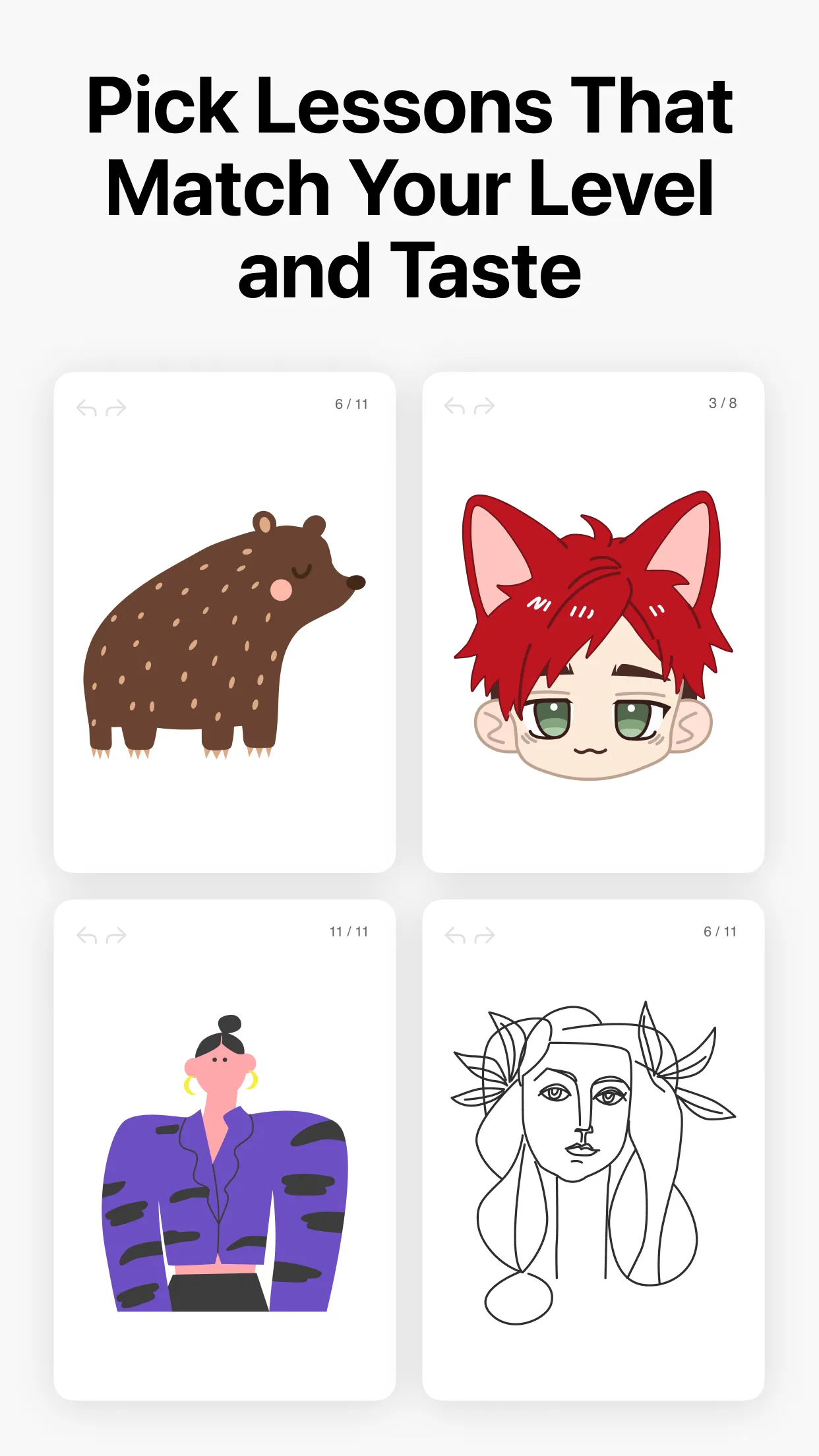 Learn how to draw - ArtWorkout | Indus Appstore | Screenshot
