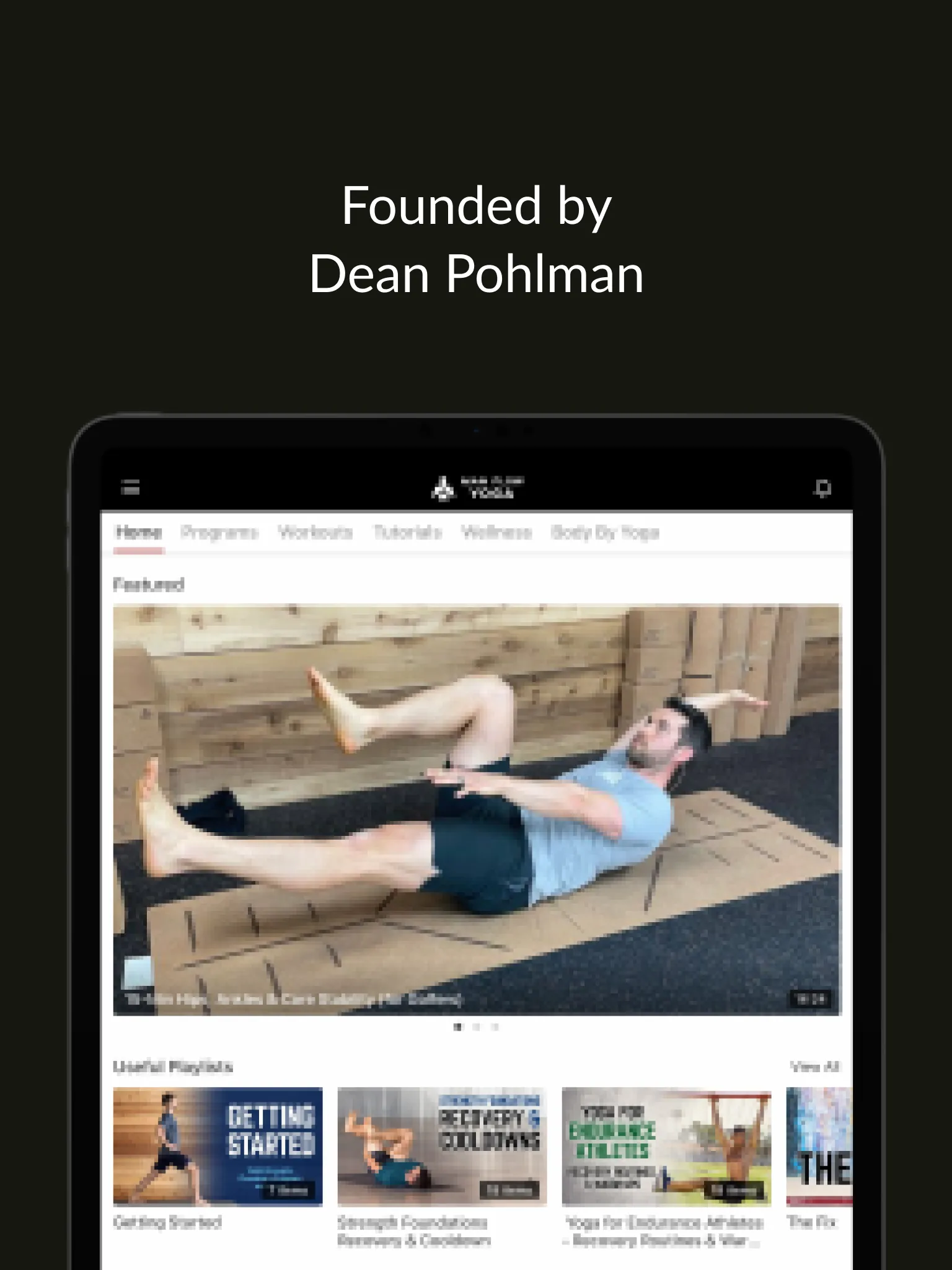 Man Flow Yoga | Yoga for Men | Indus Appstore | Screenshot