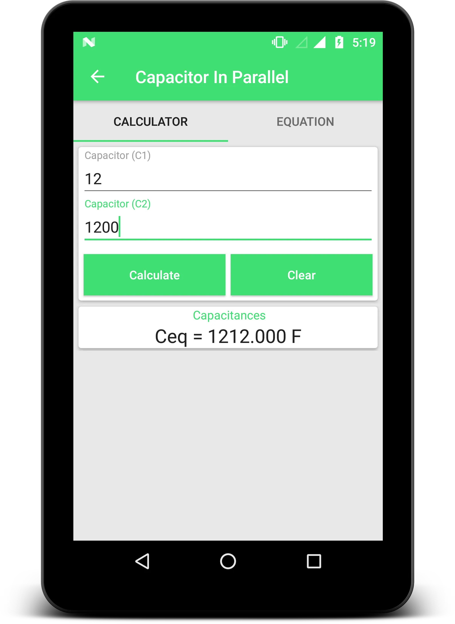 Electrical Calculator and Form | Indus Appstore | Screenshot