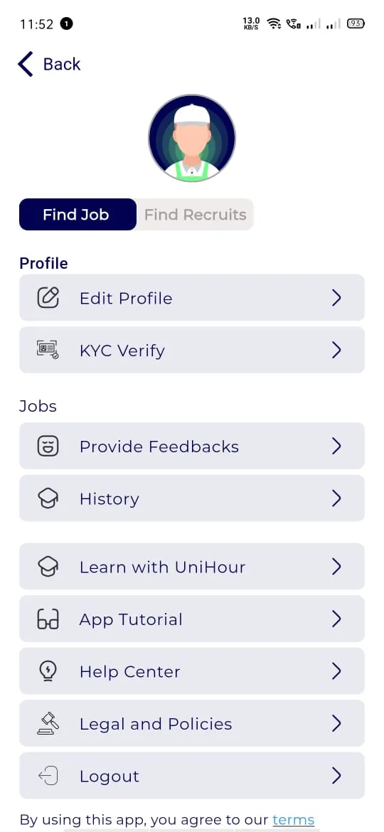 unihour | Indus Appstore | Screenshot