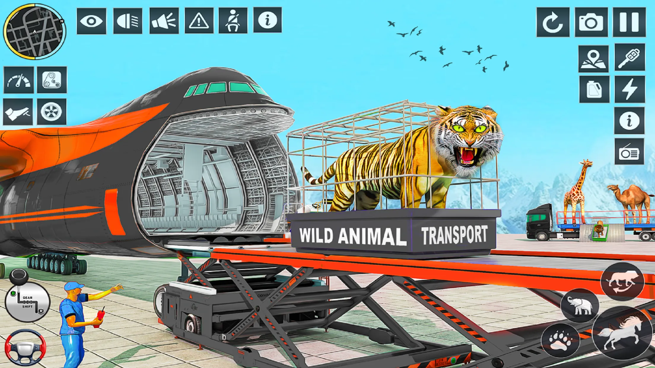 Wild Animals Transport Truck | Indus Appstore | Screenshot