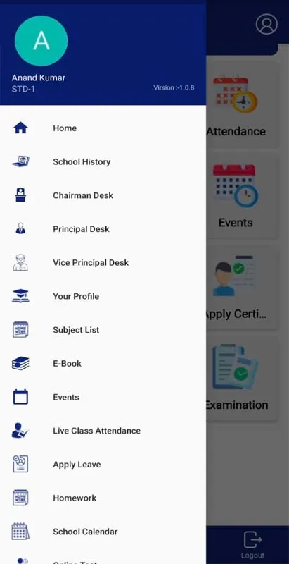 Adarsh Vidya Mandir | Indus Appstore | Screenshot