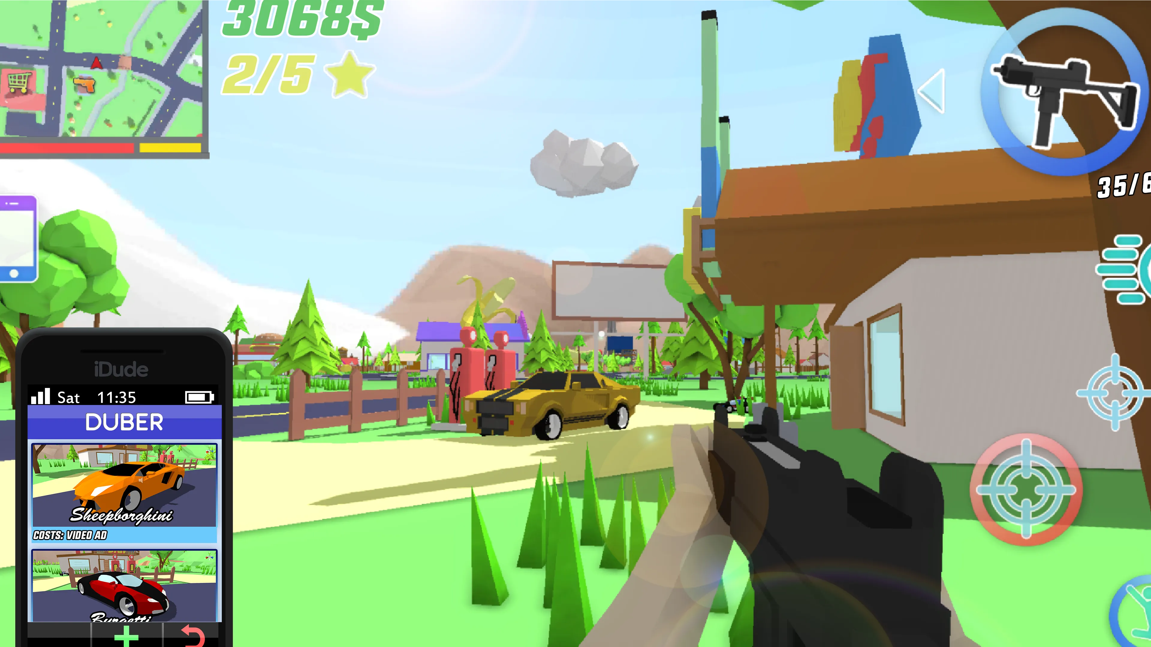 Dude Theft Wars FPS Open world | Indus Appstore | Screenshot