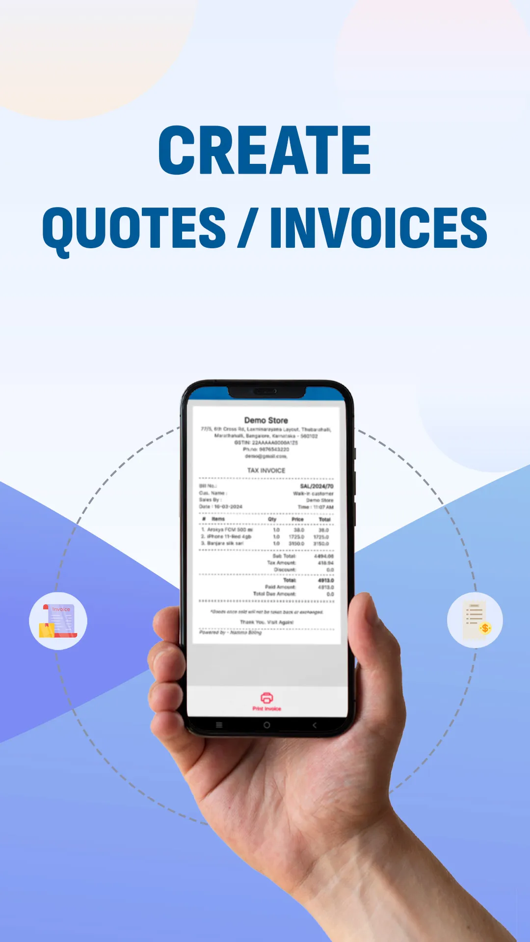 Namma Billing GST Invoice App | Indus Appstore | Screenshot