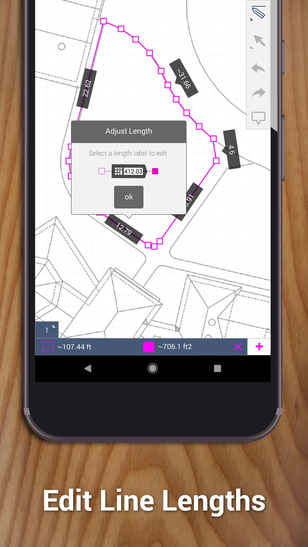 SketchAndCalc Area Calculator | Indus Appstore | Screenshot