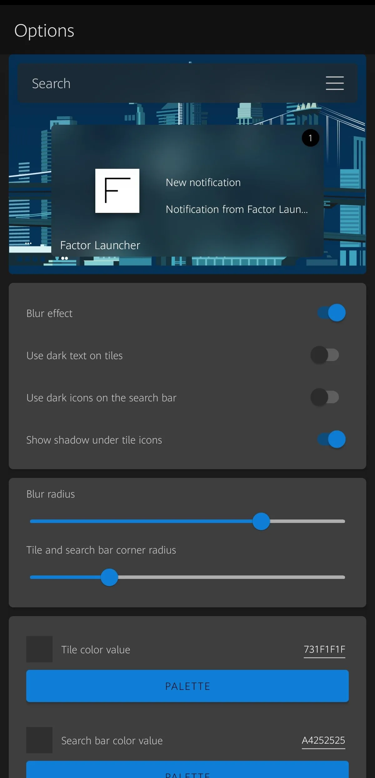 Factor Launcher | Indus Appstore | Screenshot