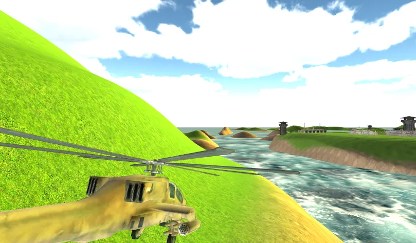 Fly Helicopter Flight Sim 3D | Indus Appstore | Screenshot