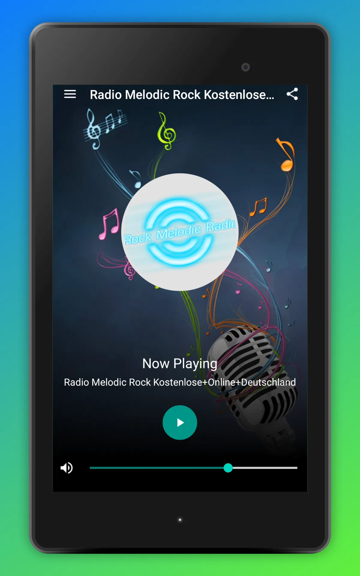 Rock Melodic Radio App Online | Indus Appstore | Screenshot