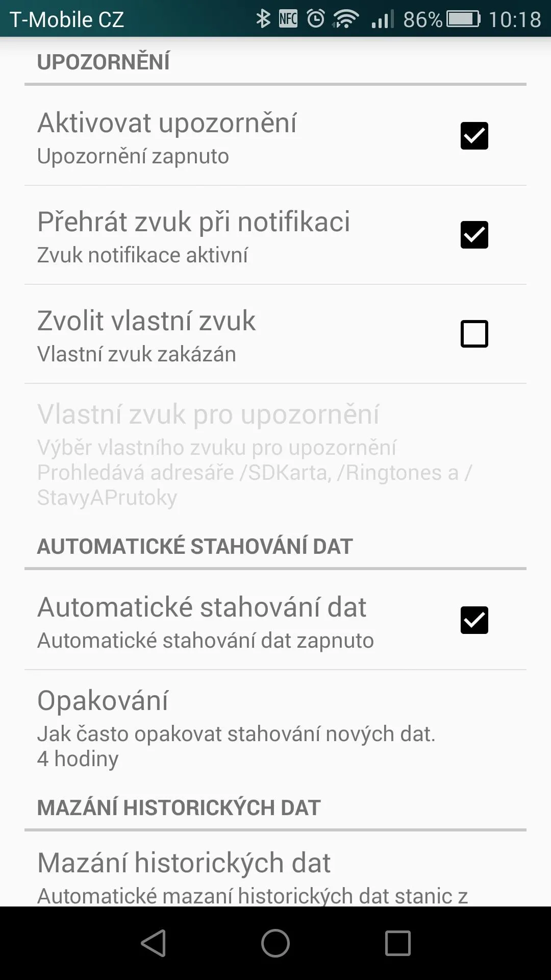 Stavy a průtoky vodních toků | Indus Appstore | Screenshot