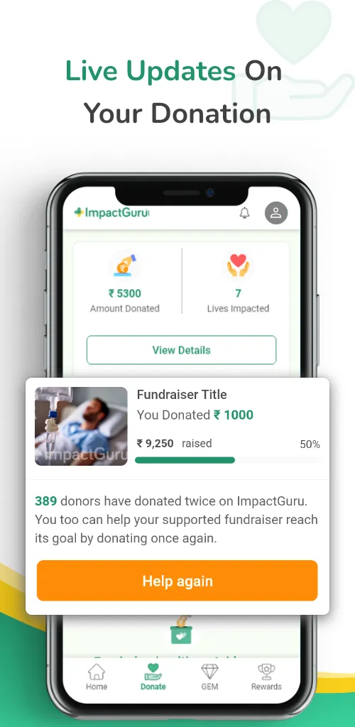 Impact Guru : Donation App | Indus Appstore | Screenshot