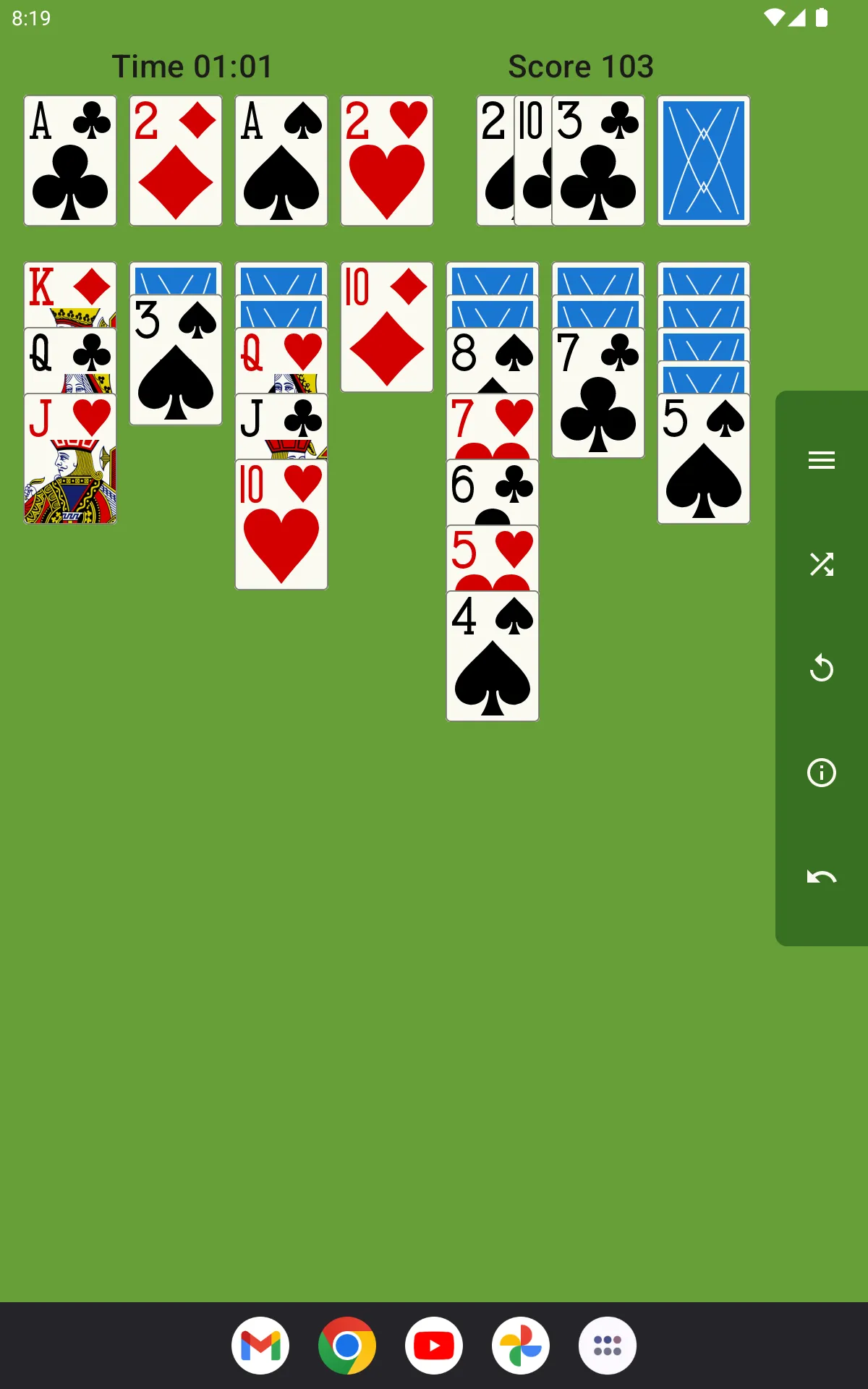 Solitaire | Indus Appstore | Screenshot