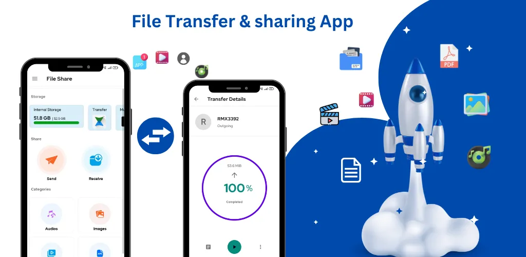File Transfer & sharing App | Indus Appstore | Screenshot