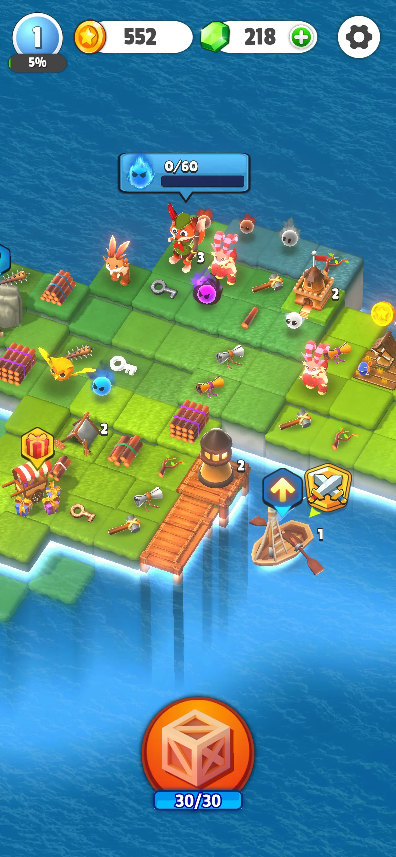 Merge.io - Island Kingdom | Indus Appstore | Screenshot