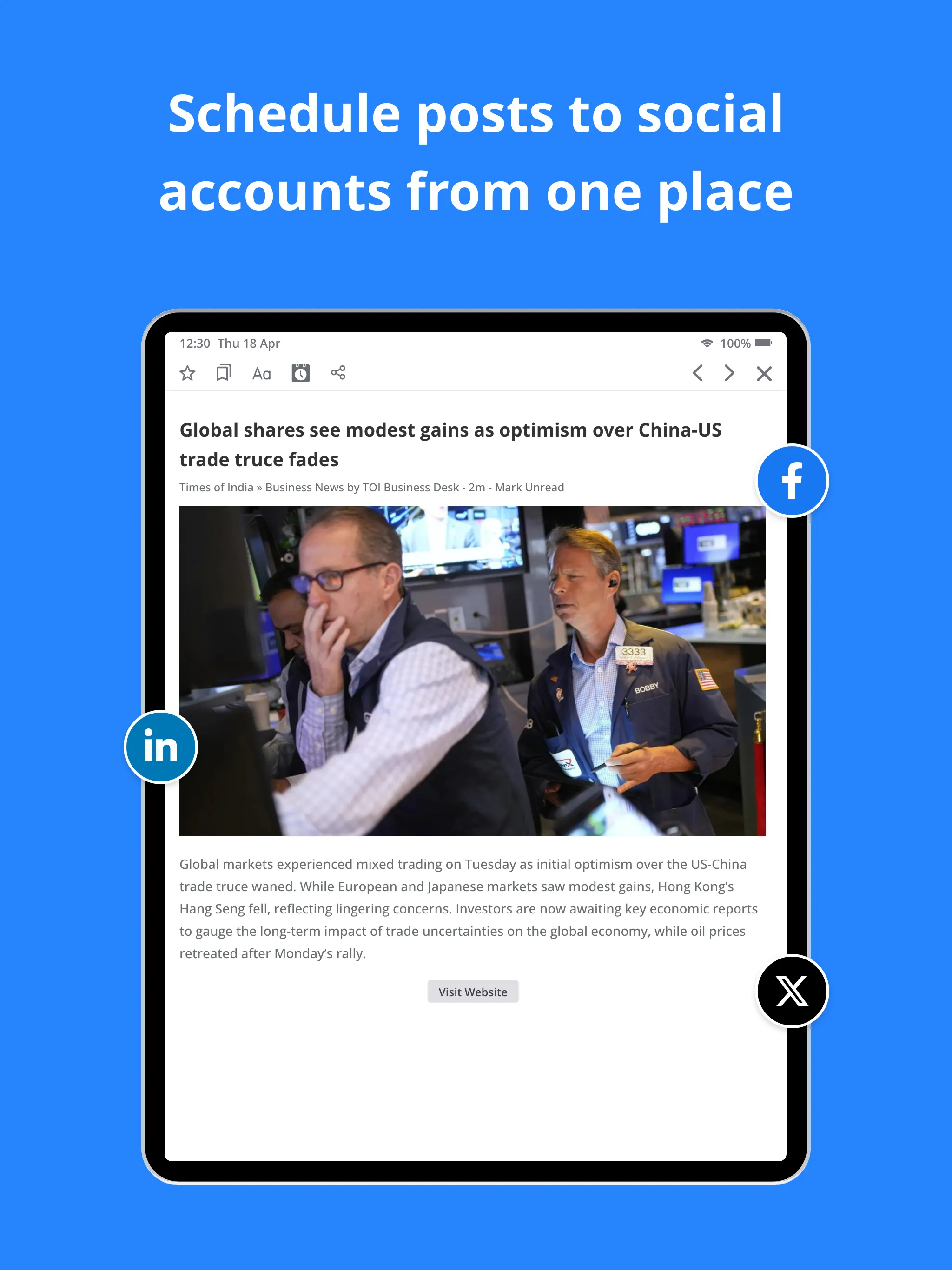 Feedspot Reader | Indus Appstore | Screenshot