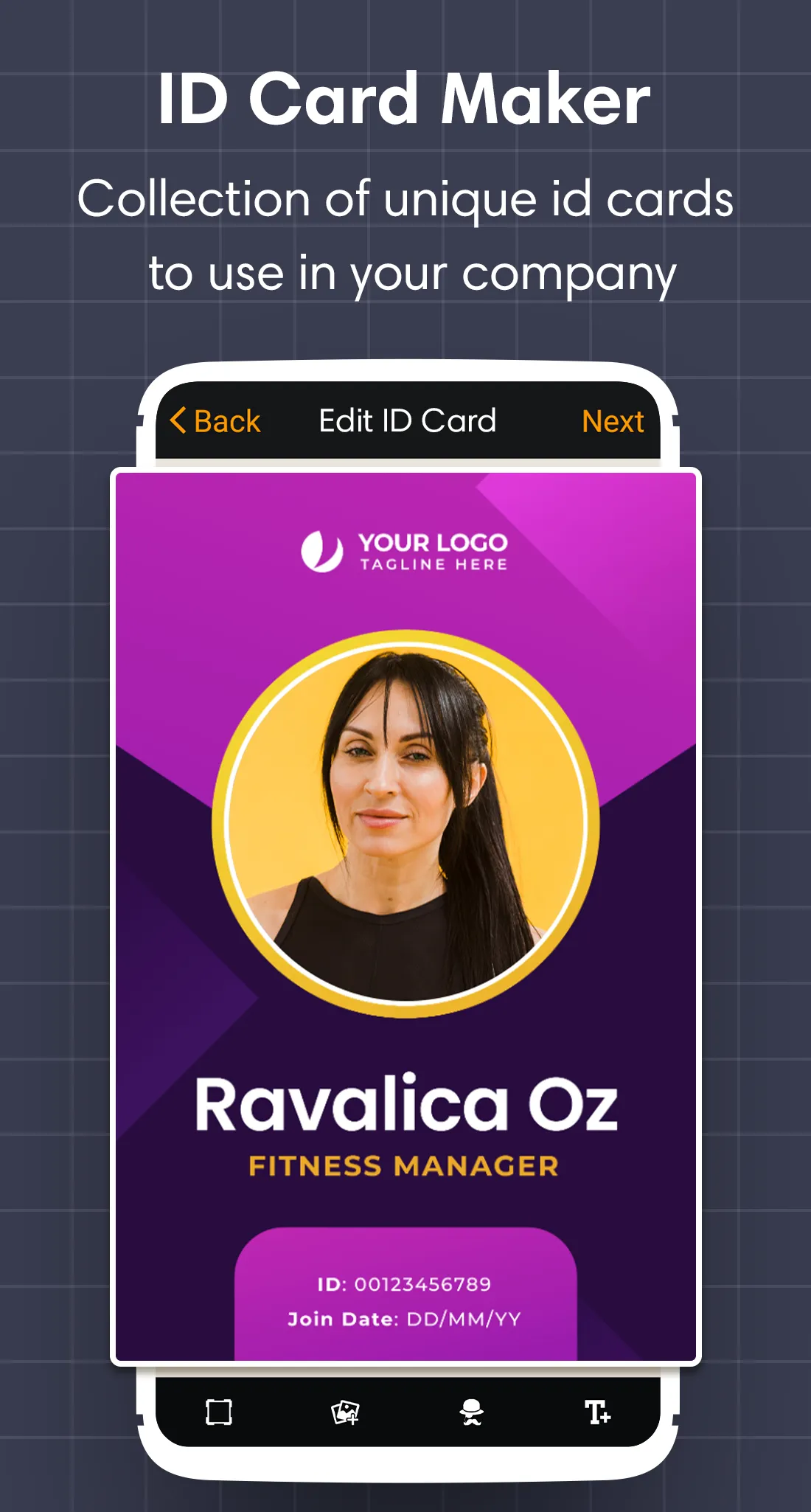 Employee ID Card Maker | Indus Appstore | Screenshot