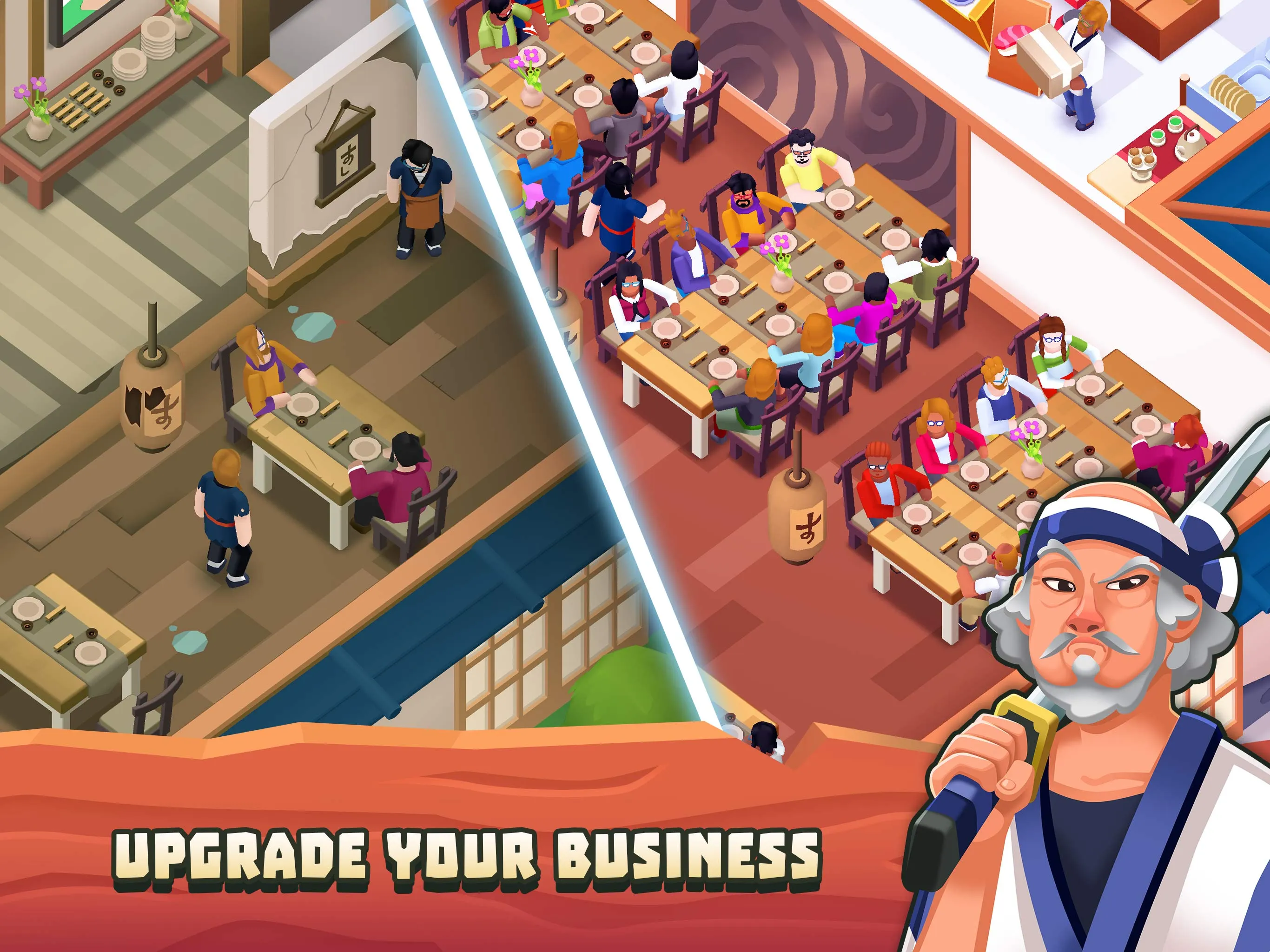 Sushi Empire Tycoon—Idle Game | Indus Appstore | Screenshot