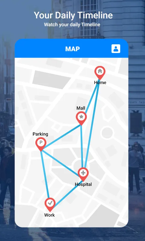 Map Location Timeline | Indus Appstore | Screenshot