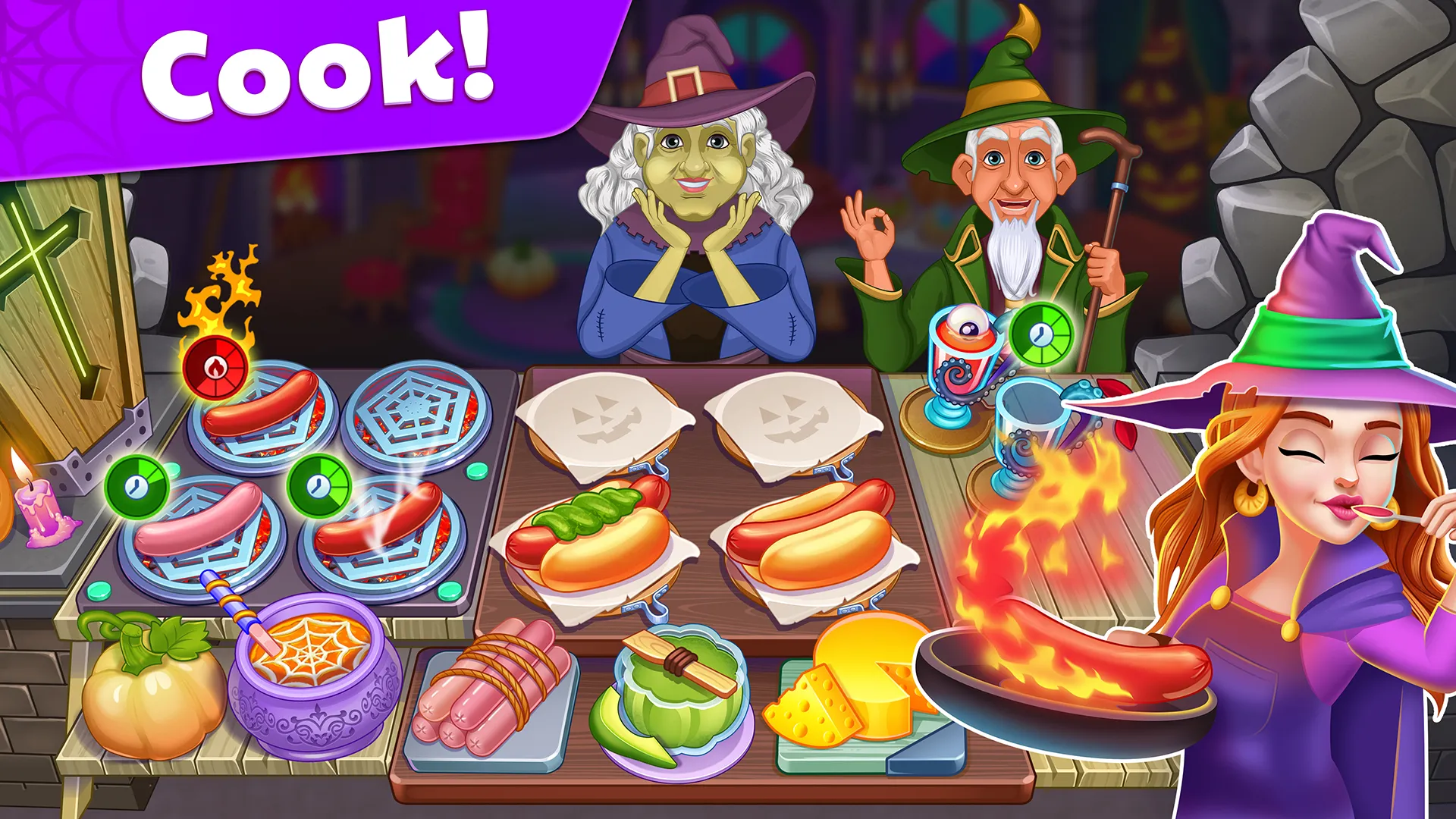 Halloween Fever Cooking Games | Indus Appstore | Screenshot