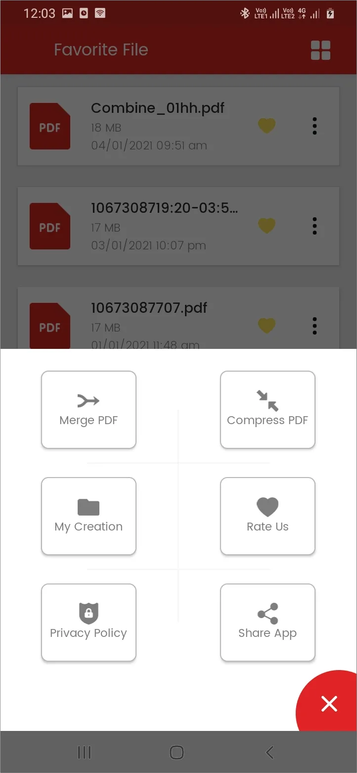 PDF Editor : Merge,Compressor | Indus Appstore | Screenshot