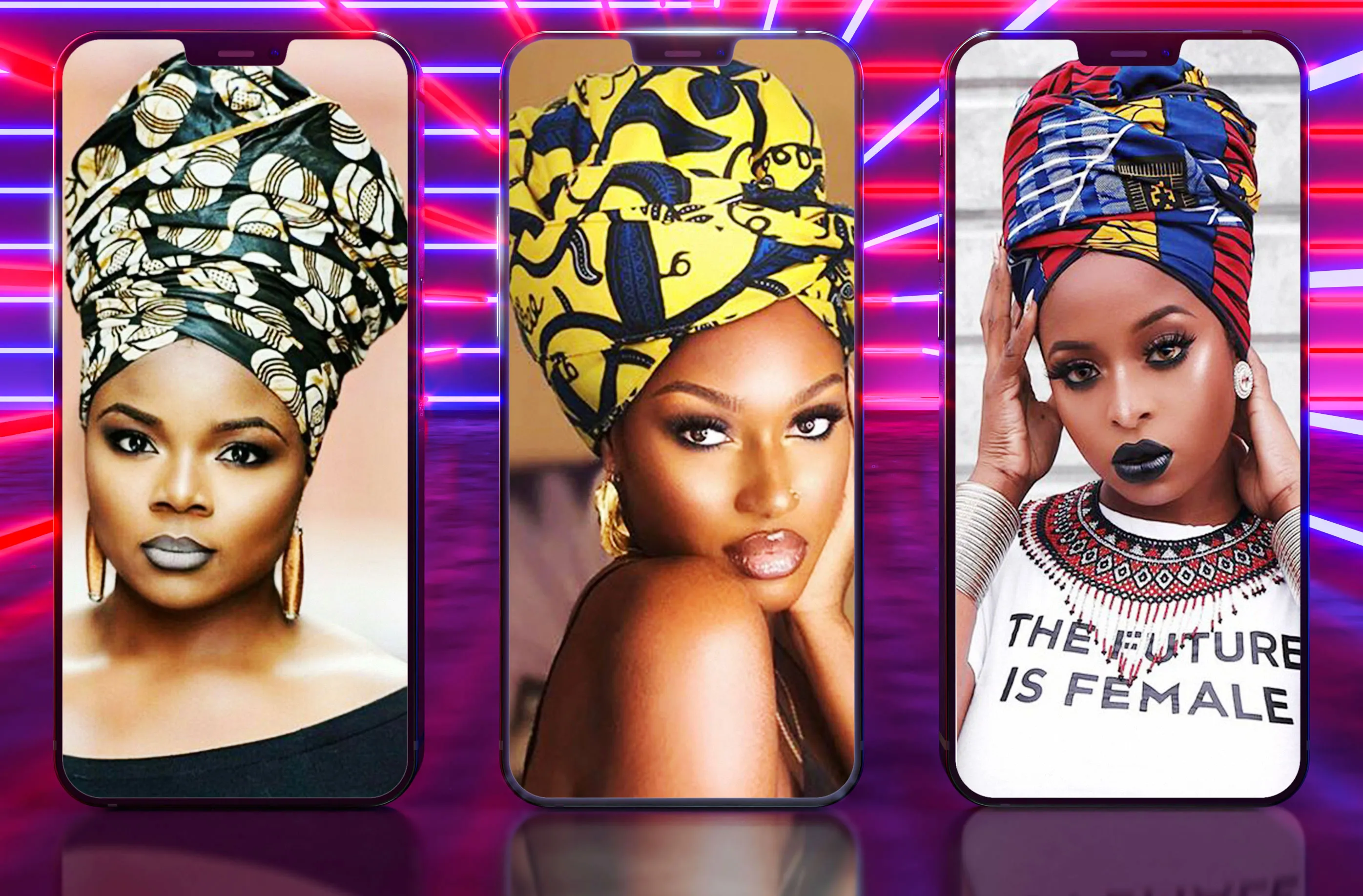 African Head Wraps Ideas | Indus Appstore | Screenshot