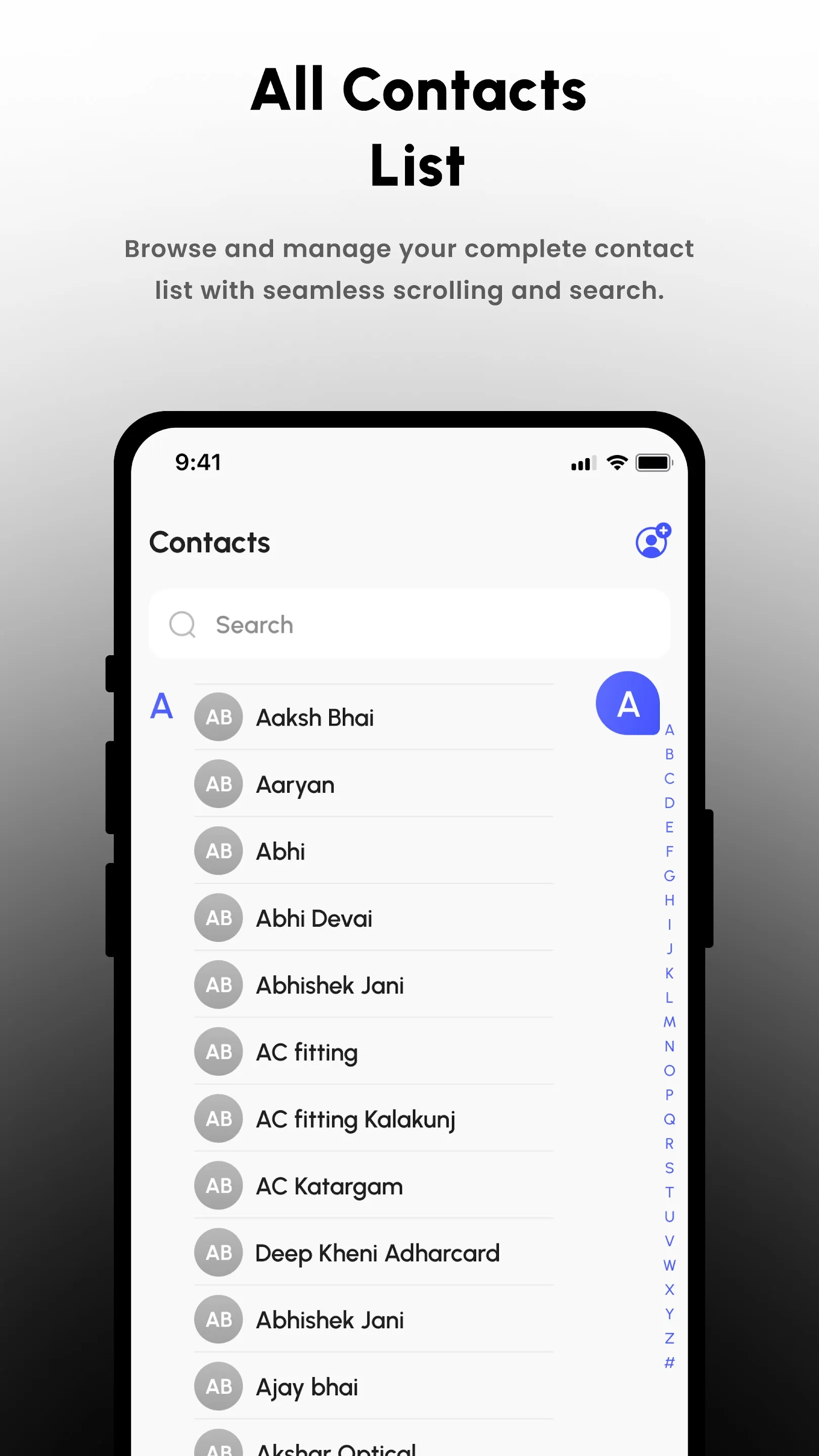 Contacts - Phone Dialer & Call | Indus Appstore | Screenshot