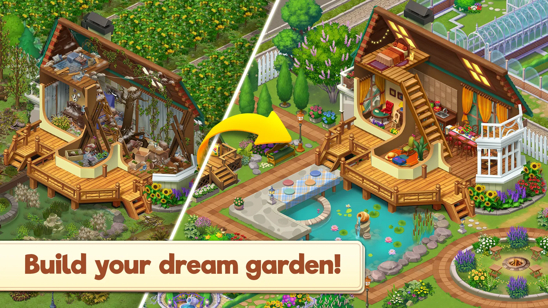 Merge Manor : Sunny House | Indus Appstore | Screenshot