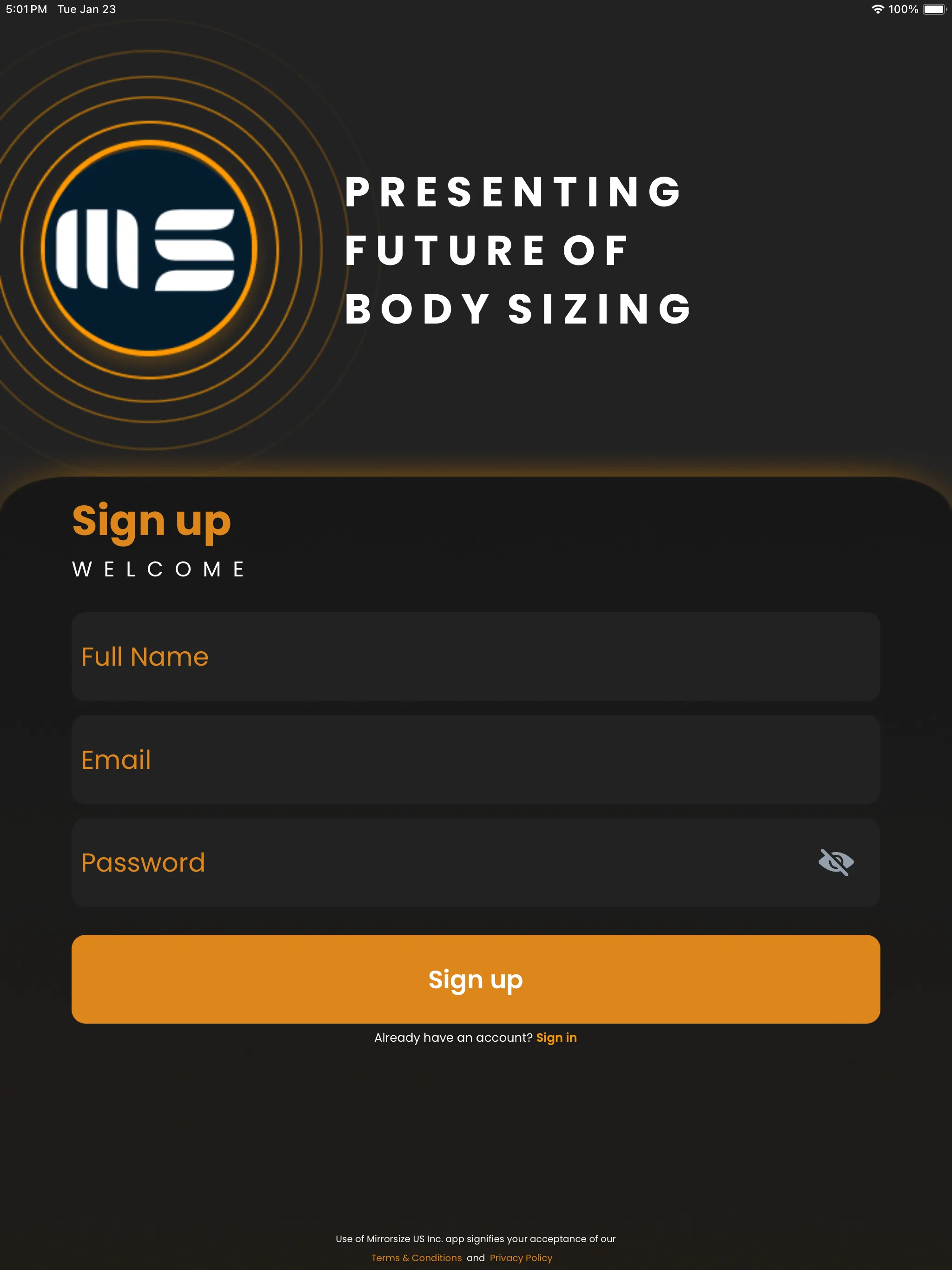 Mirrorsize 3D Body Measurement | Indus Appstore | Screenshot