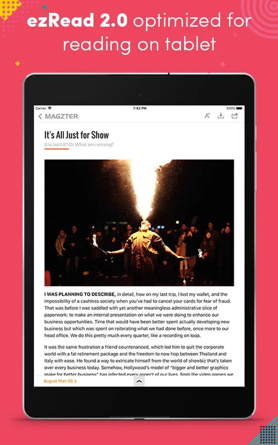 August Man SG | Indus Appstore | Screenshot