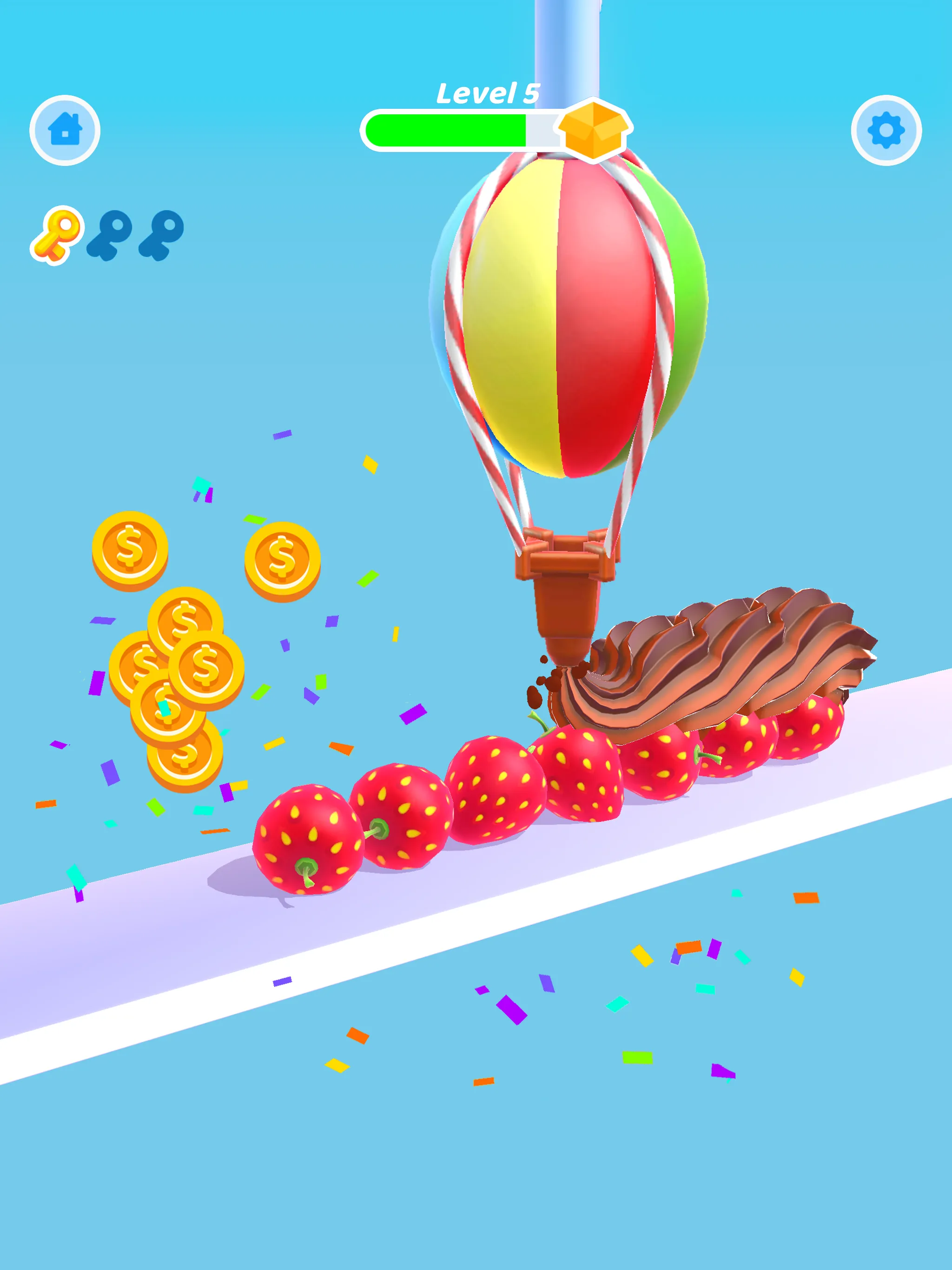 Perfect Cream: Icing Cake Game | Indus Appstore | Screenshot