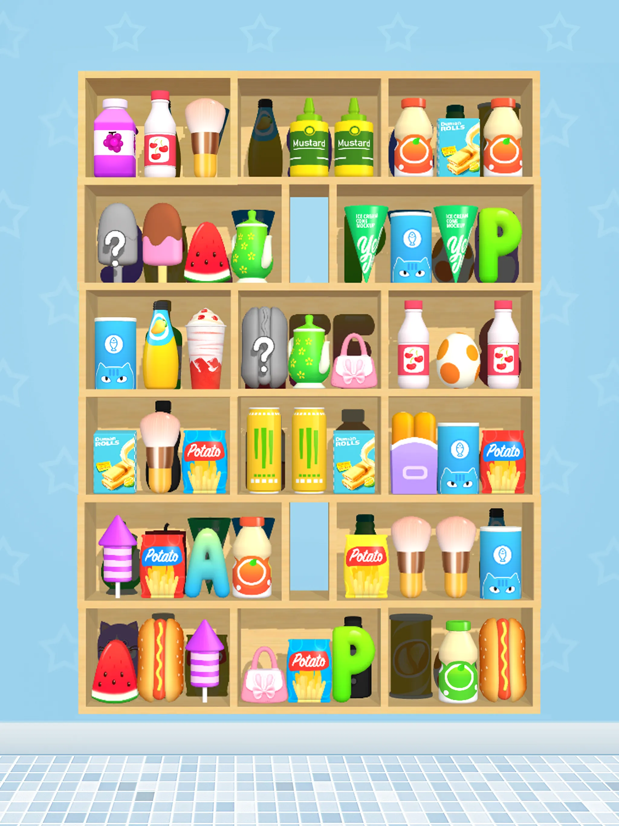 Goods Merge : 3D Goods Sort | Indus Appstore | Screenshot