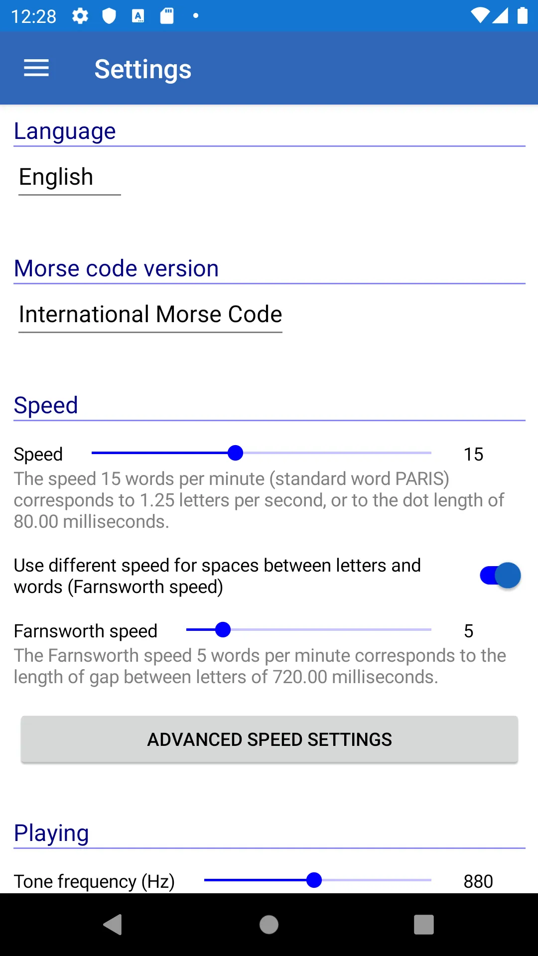 Morse Code - Learn & Translate | Indus Appstore | Screenshot