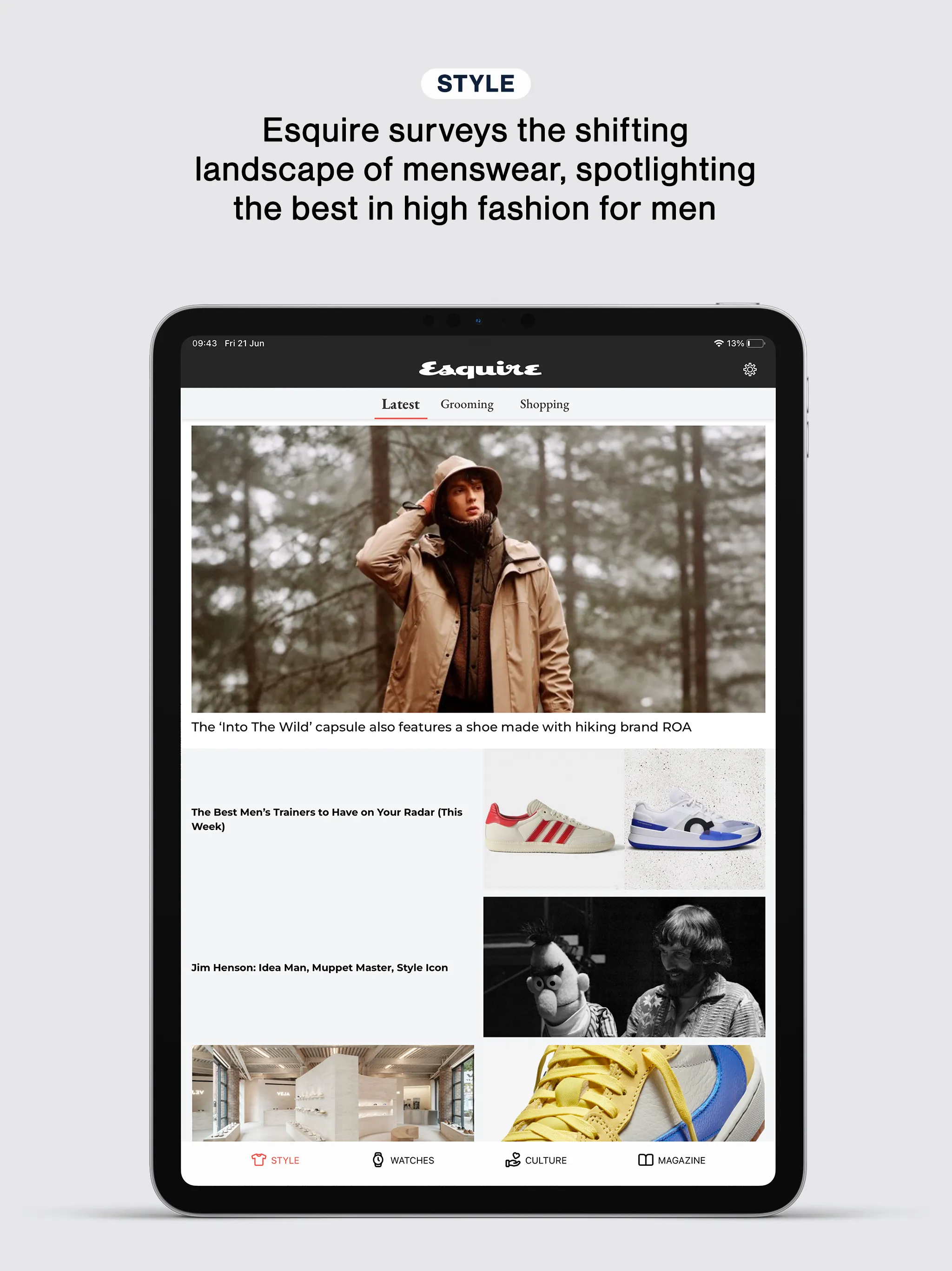 Esquire UK | Indus Appstore | Screenshot