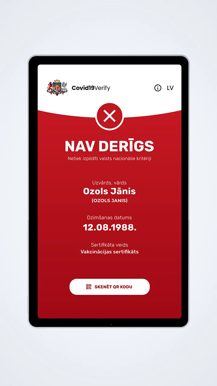 Covid19Verify | Indus Appstore | Screenshot